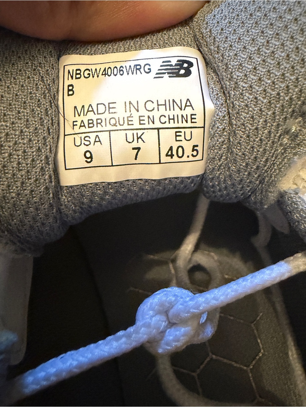 New Balance Women’s White and Rose Gold Athletic Sneakers - golf shoes - Picture 5 of 8